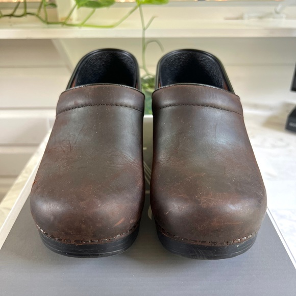 Brown Dansko Professional Clogs - Picture 2 of 10